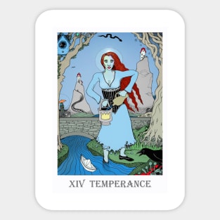 Tarot Temperance Sticker